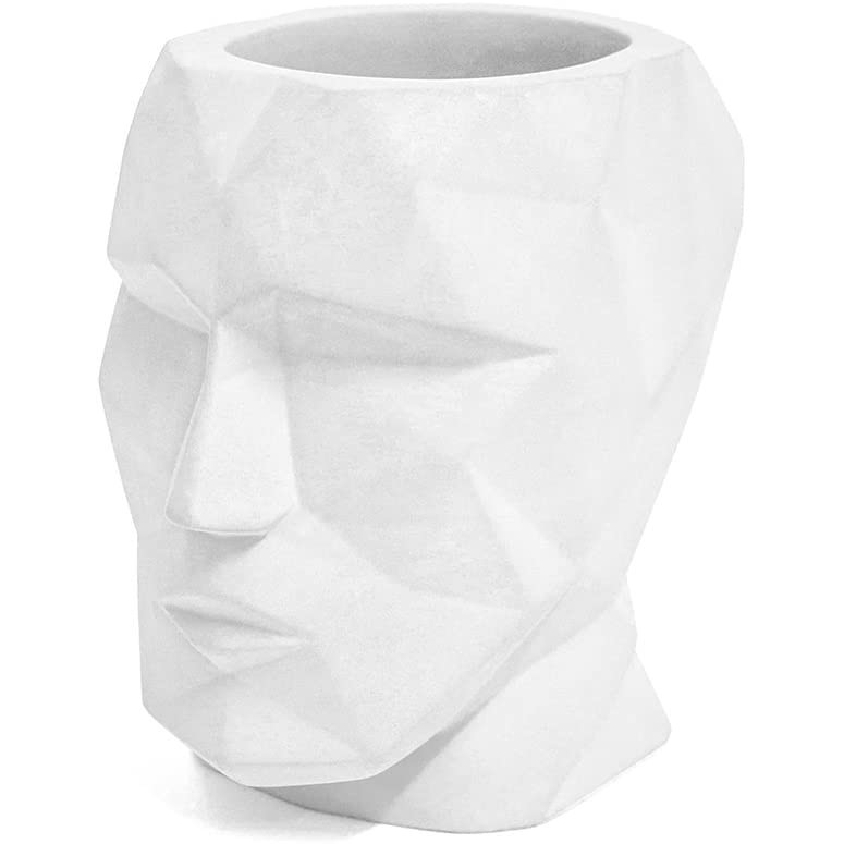 Acquista online Balvi pencil holder Head White concrete material Balvi